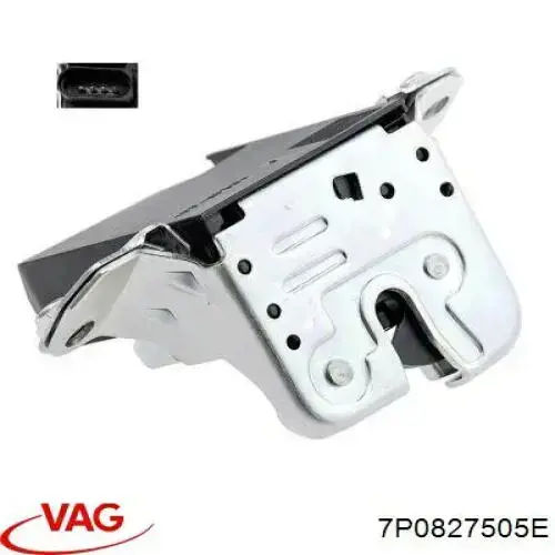 Fecho de tampa de porta-malas (de 3ª/5ª porta traseira) VAG 7P0827505E preço, a partir de 64,46 USD