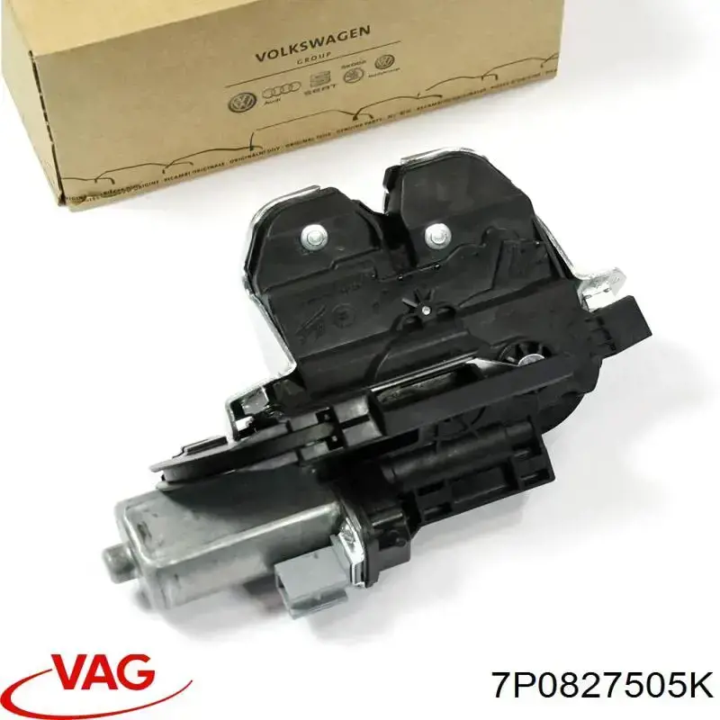 Compre 7P0827505K VAG Fecho de tampa de porta-malas (de 3ª/5ª porta traseira)