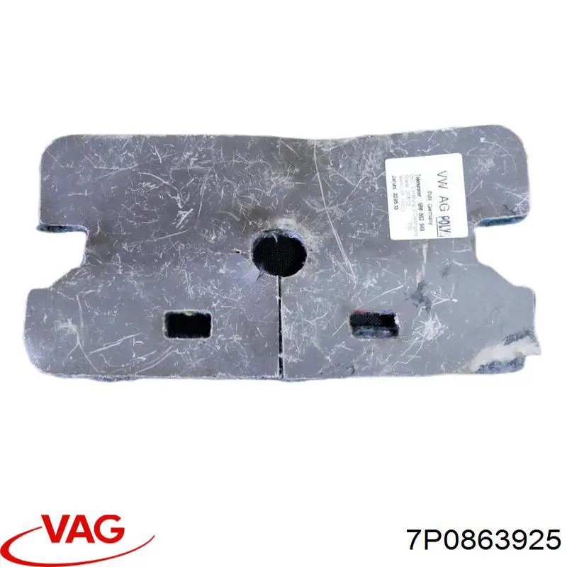 Compre 7P0863925 VAG Isolamento contra o ruído do painel de motores