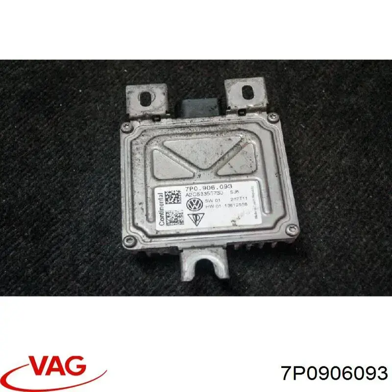 7P0906093 VAG Módulo de direção (Centralina eletrônica) da bomba de combustível