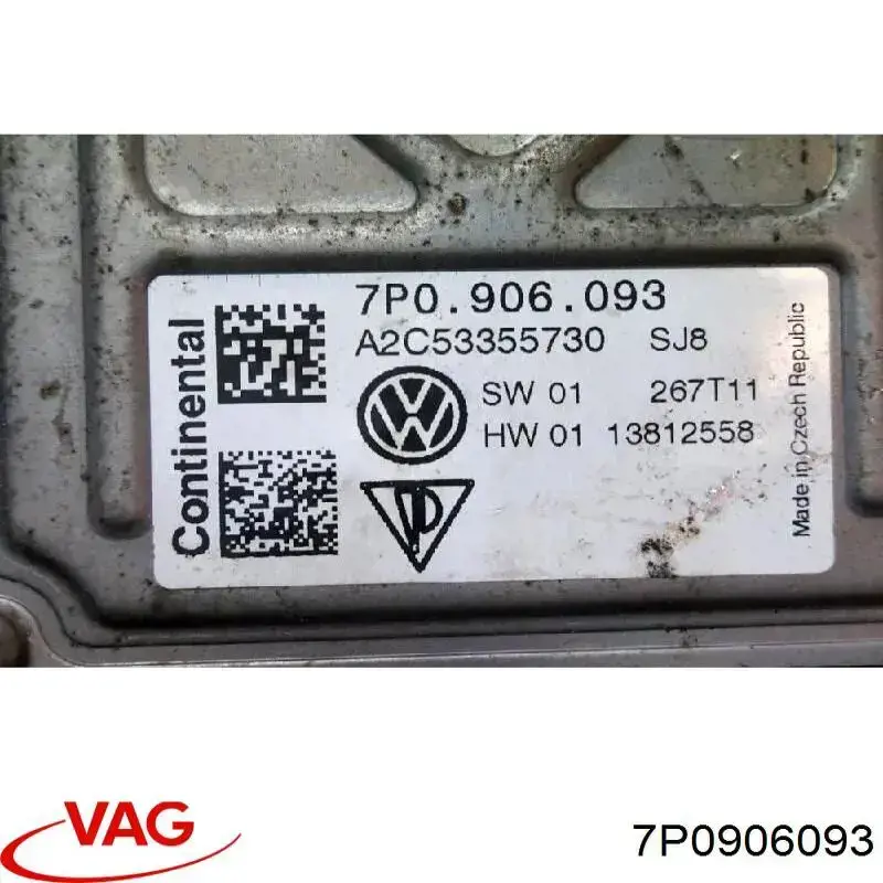 Módulo de direção (Centralina eletrônica) da bomba de combustível VAG 7P0906093 preço, a partir de 64,73 USD