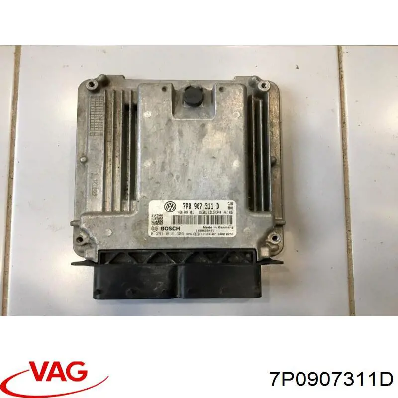7P1907401D VAG Módulo de direção (Centralina eletrônica) de motor