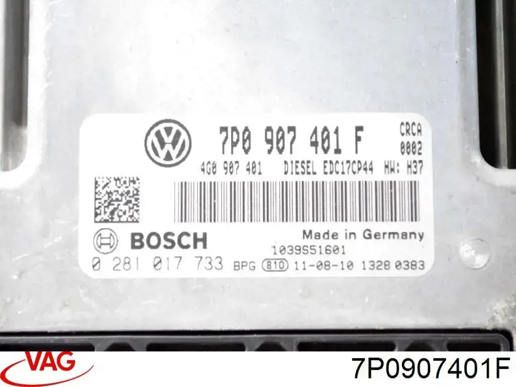 Compre 7P0907401F VAG Módulo de direção (Centralina eletrônica) de motor