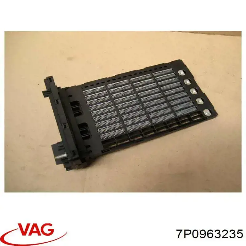 7P0963235 VAG Aquecedor elétrico de ar do sistema de calefacção de salão