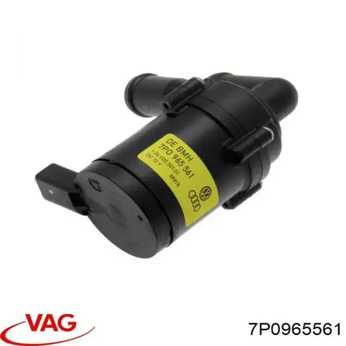 7P0965561 VAG Bomba de água (bomba) de esfriamento, adicional elétrica