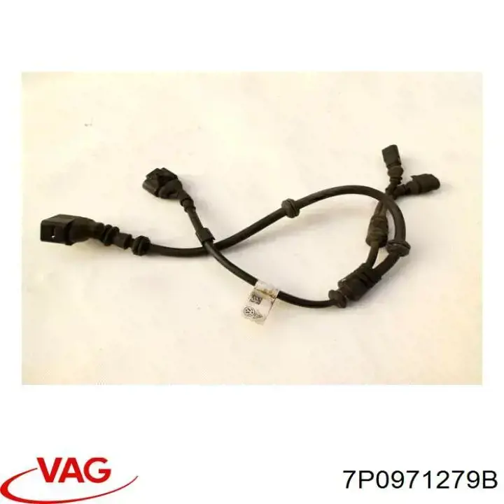 7P0971279B VAG Fio traseiro de sensor ABS