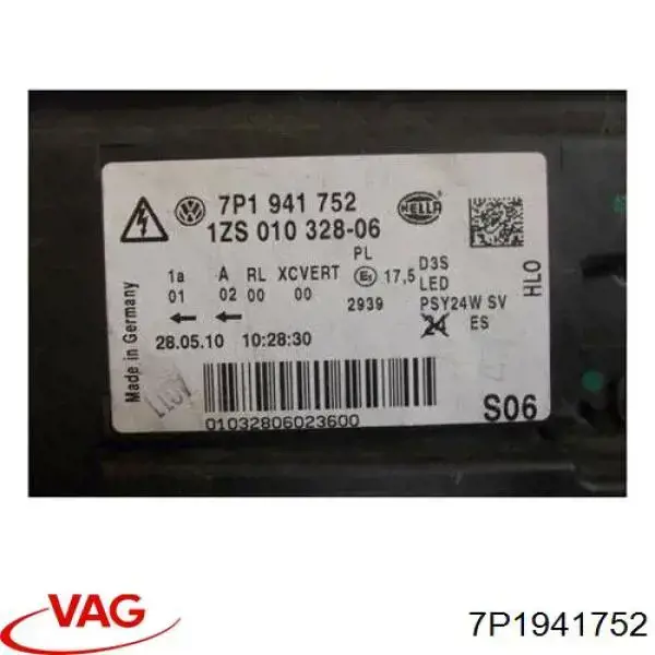 Compre 7P1941752 VAG Luz direita