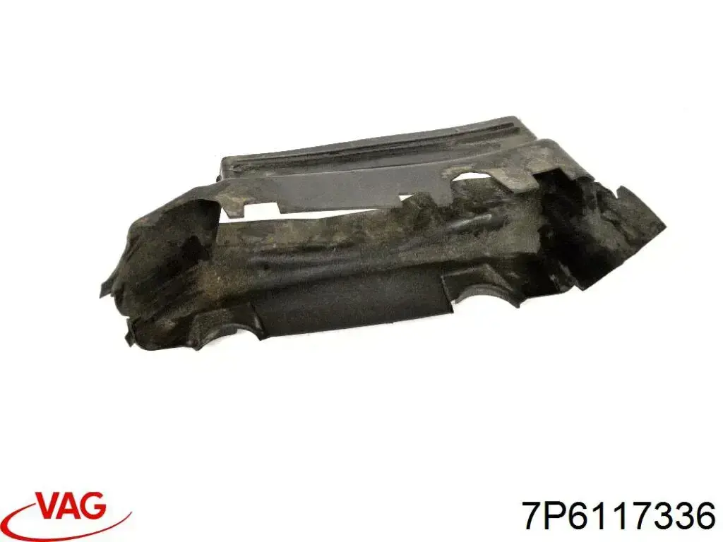 Conduto de ar (defletor) direito do radiador de intercooler VAG 7P6117336 preço, a partir de 75,42 USD