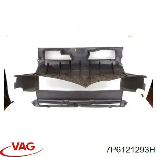 Conduto de ar (defletor) esquerdo do radiador VAG 7P6121293G preço, a partir de 45,87 USD