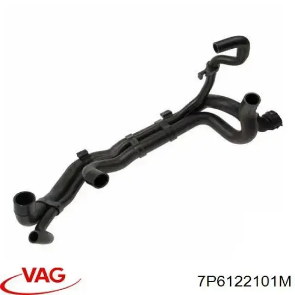 Mangueira (cano derivado) do radiador de esfriamento superior VAG 7P6122101M preço, a partir de 225,07 USD