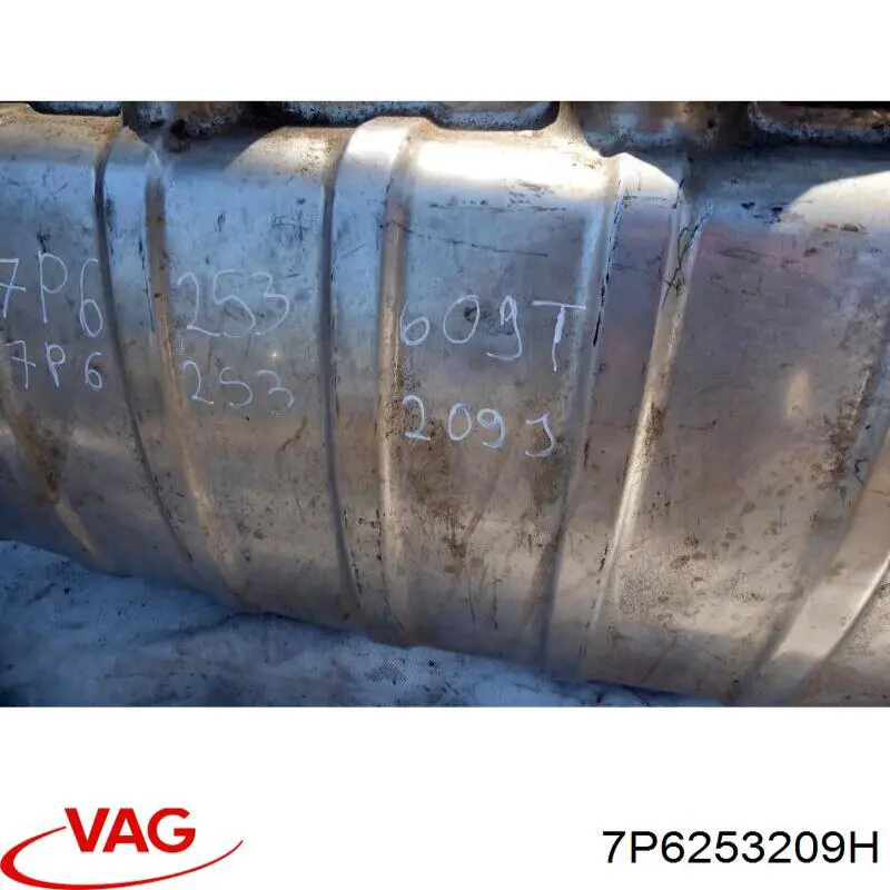 Compre 7P6253209H VAG Silenciador, parte central