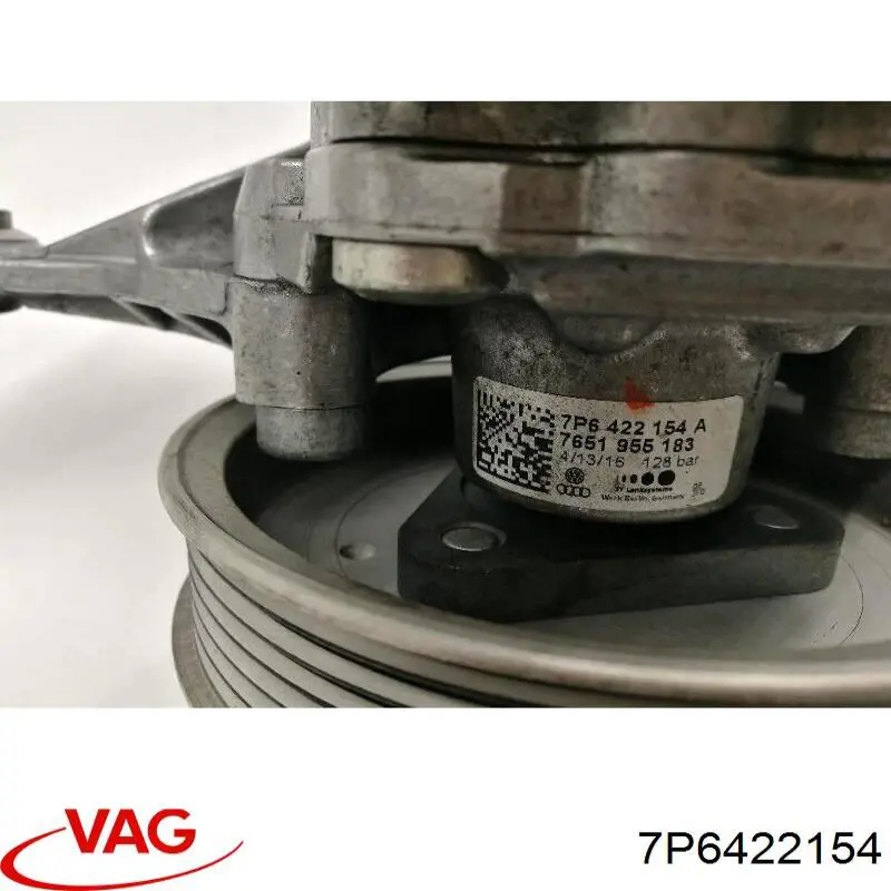 7P6422154 VAG Bomba da Direção hidrâulica assistida