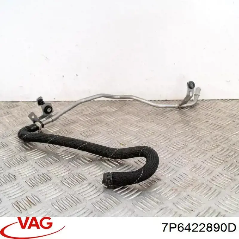 Mangueira da Direção hidrâulica assistida de pressão baixa, desde o radiador até o tanque VAG 7P6422890D preço, a partir de 132,01 USD