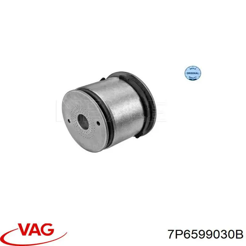 7P6599030B VAG Viga de suspensão traseira (plataforma veicular)