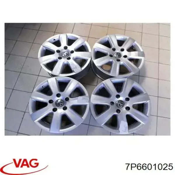 Compre 7P6601025 VAG Discos de roda de aleação ligeira (de aleação ligeira, de titânio)