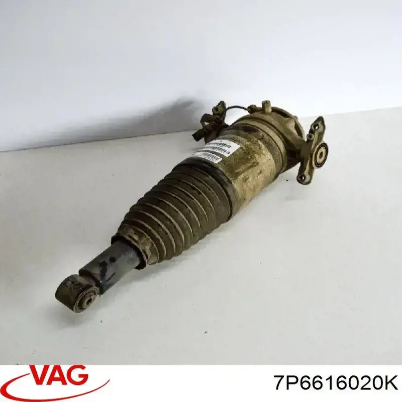7P6616020K VAG Amortecedor traseiro direito