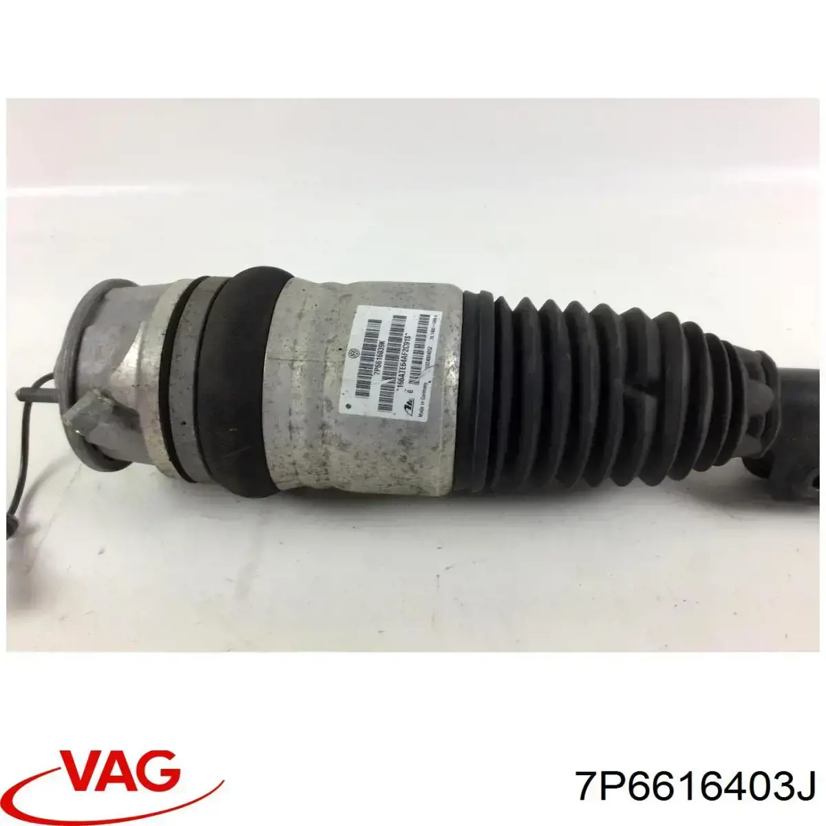 Coxim pneumático (suspensão de lâminas pneumática) do eixo dianteiro VAG 7P6616403J preço, a partir de 351,80 USD