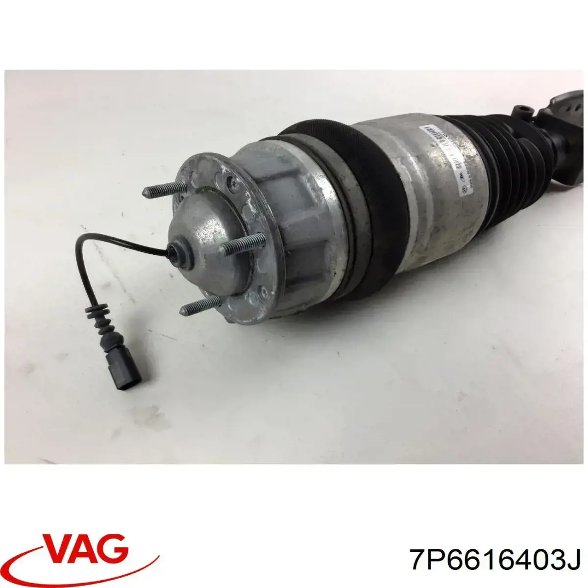 Compre 7P6616403J VAG Coxim pneumático (suspensão de lâminas pneumática) do eixo dianteiro
