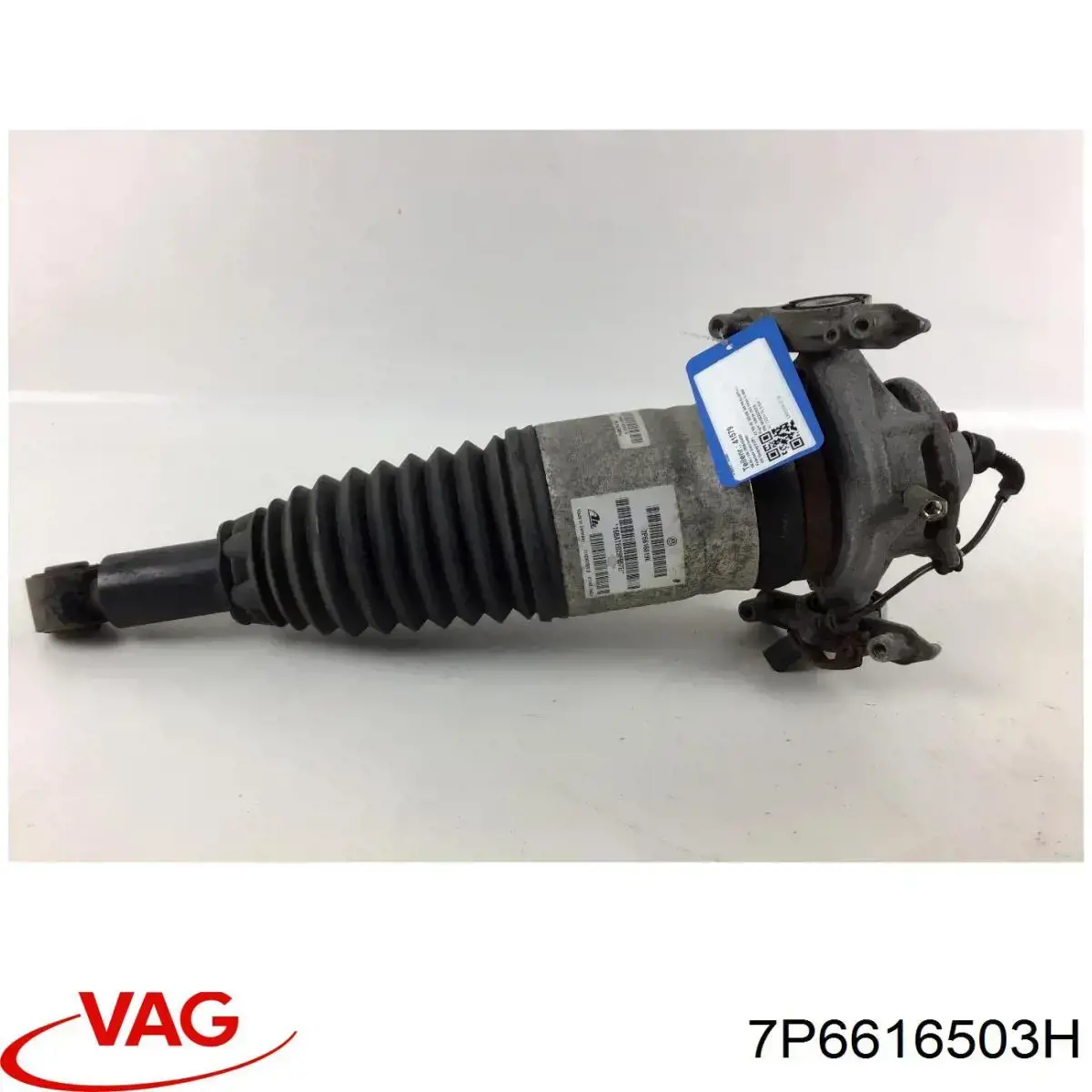 350052100002 Magneti Marelli Coxim pneumático (suspensão de lâminas pneumática) do eixo traseiro