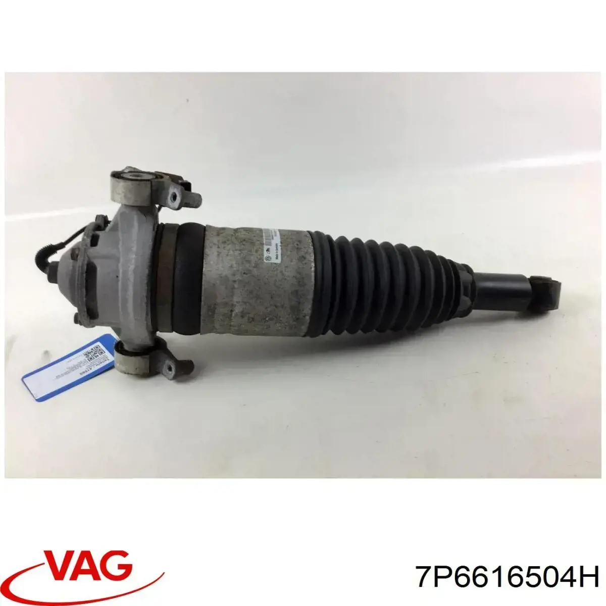 95835850408 VAG Coxim pneumático (suspensão de lâminas pneumática) do eixo traseiro