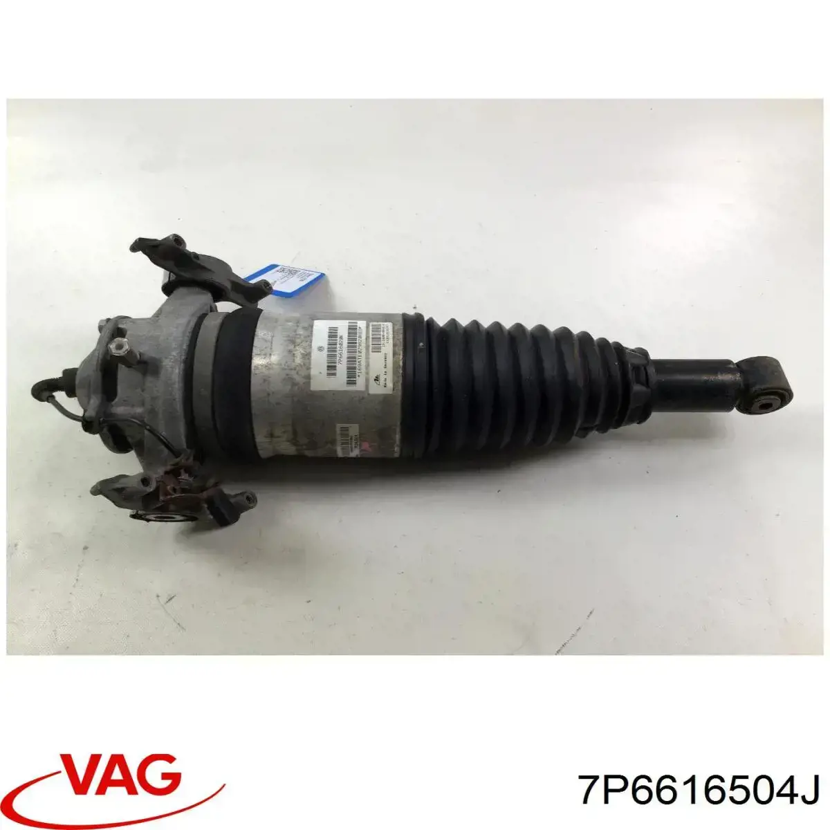 Compre 7P6616504J VAG Coxim pneumático (suspensão de lâminas pneumática) do eixo traseiro