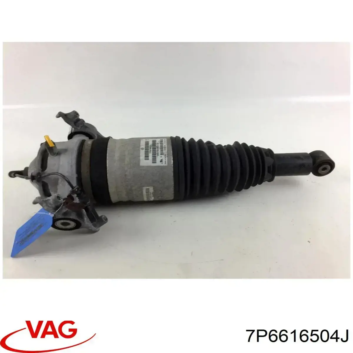 Coxim pneumático (suspensão de lâminas pneumática) do eixo traseiro VAG 7P6616504J preço, a partir de 396,33 USD