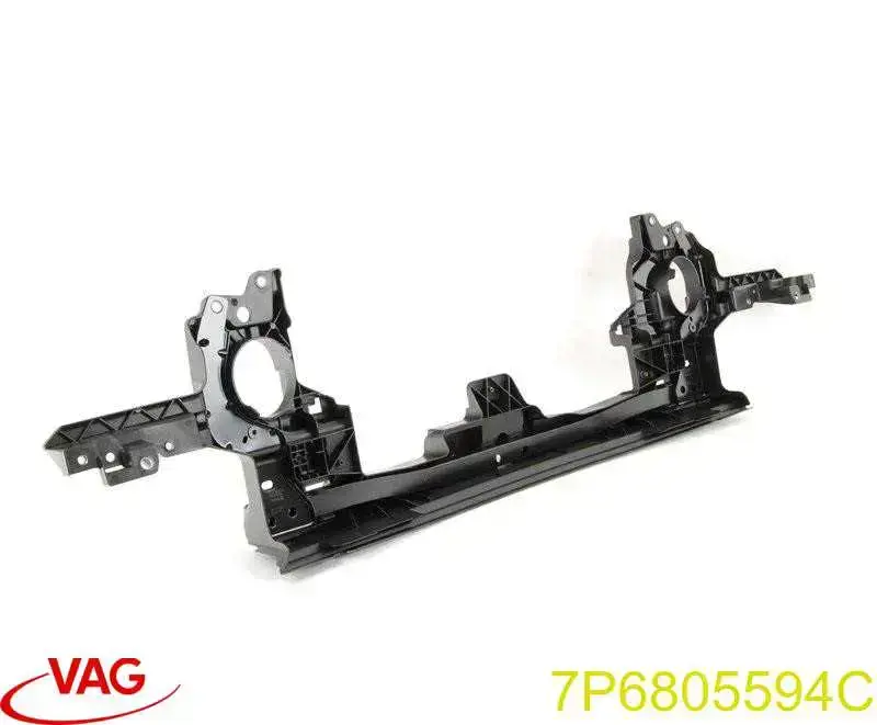 Suporte do radiador montado (painel de montagem de fixação das luzes) VAG 7P6805594C preço, a partir de 177,72 USD