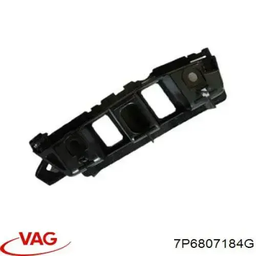 7P6807184G VAG Guia do pára-choque dianteiro direito