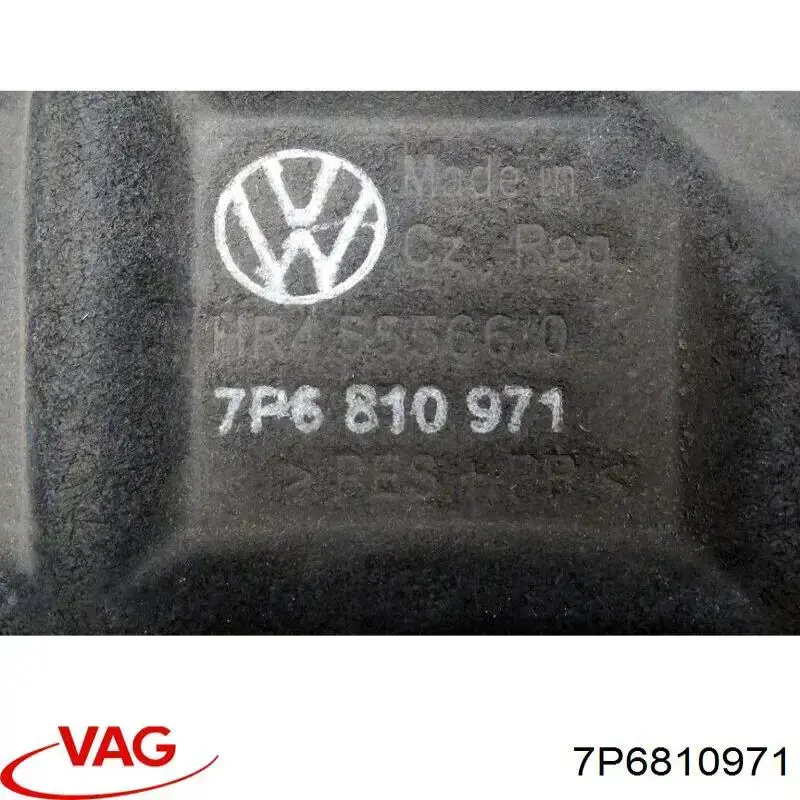 Guarda-barras do pára-lama traseiro esquerdo VAG 7P6810971 preço, a partir de 56,95 USD