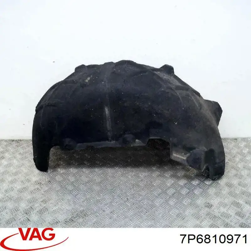 Compre 7P6810971 VAG Guarda-barras do pára-lama traseiro esquerdo