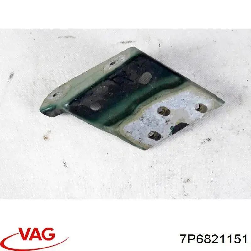 Consola dianteira de fixação do pára-lama dianteiro esquerdo VAG 7P6821151 preço, a partir de 36,10 USD