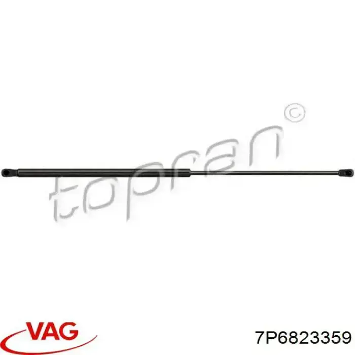 7P6823359 VAG Amortecedor da capota