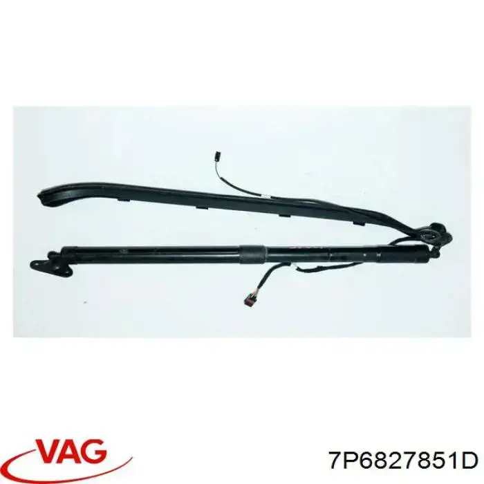 Amortecedor de tampa de porta-malas (de 3ª/5ª porta traseira) VAG 7P6827851D preço, a partir de 100,53 USD