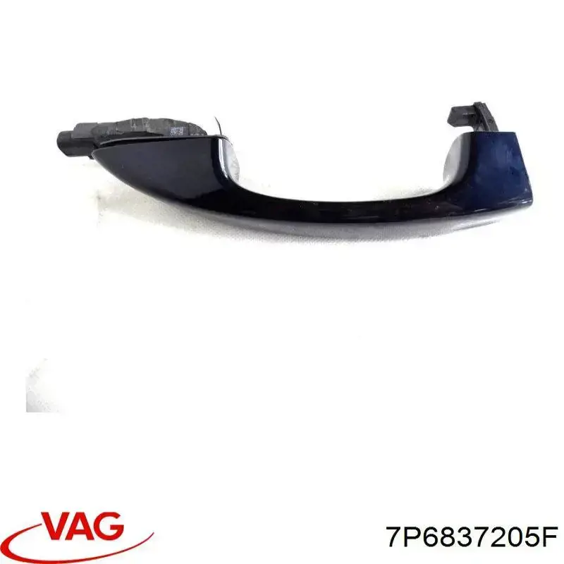 Maçaneta externa dianteira/traseira da porta esquerda VAG 7P6837205F preço, a partir de 358,33 USD
