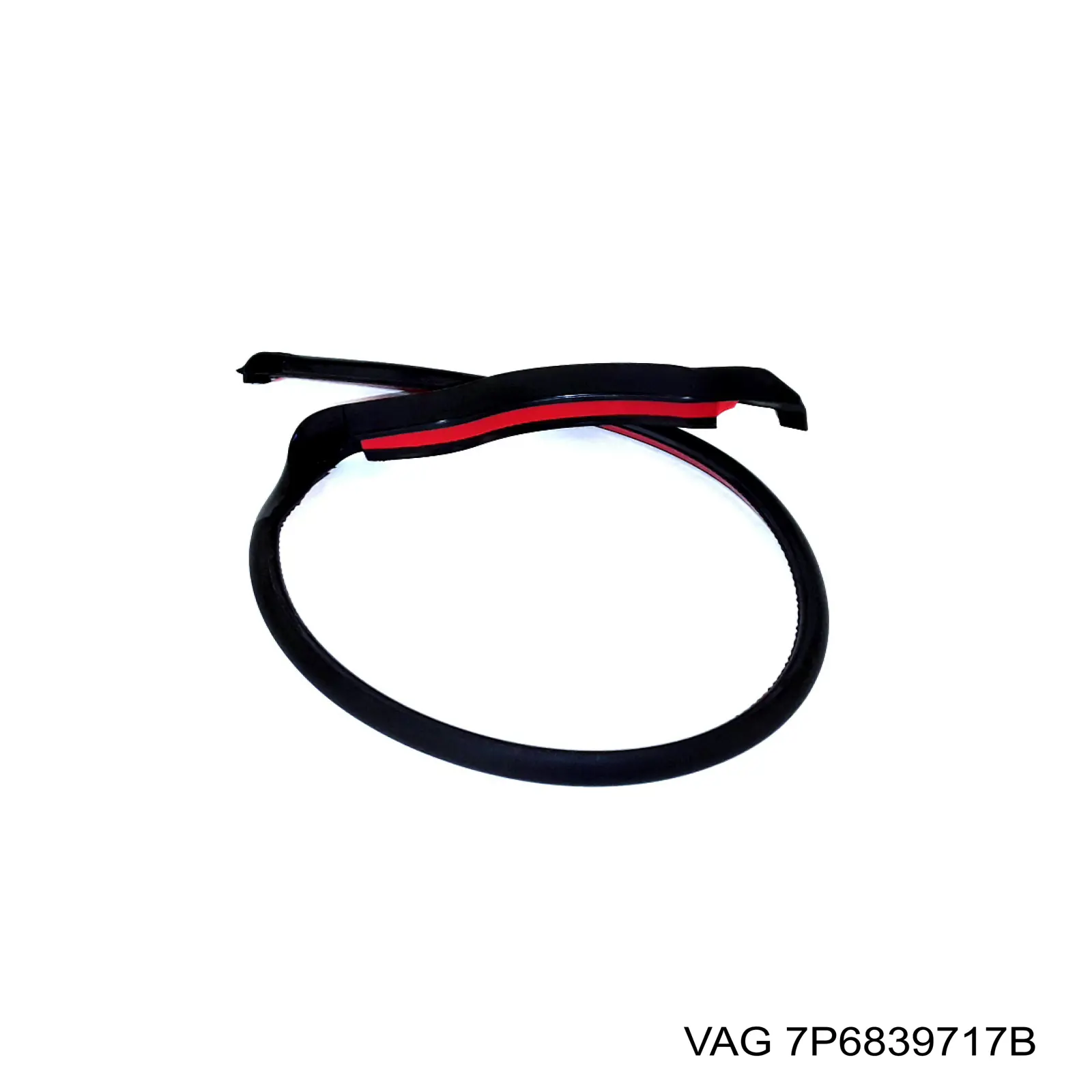 Compactador da porta traseira esquerda (na carroçaria) VAG 7P6839717B preço, a partir de 103,40 USD