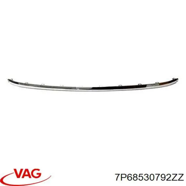Moldura do pára-choque dianteiro VAG 7P68530792ZZ preço, a partir de 88,71 USD