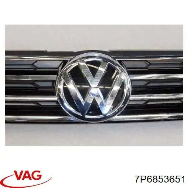 Grelha do radiador VAG 7P6853651 preço, a partir de 124,84 USD