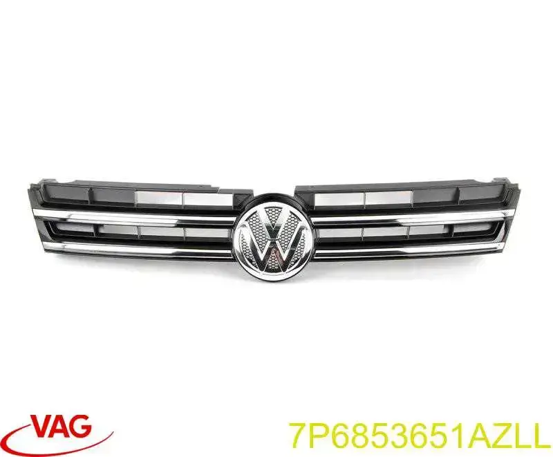Grelha do radiador VAG 7P6853651AZLL preço, a partir de 127,90 USD