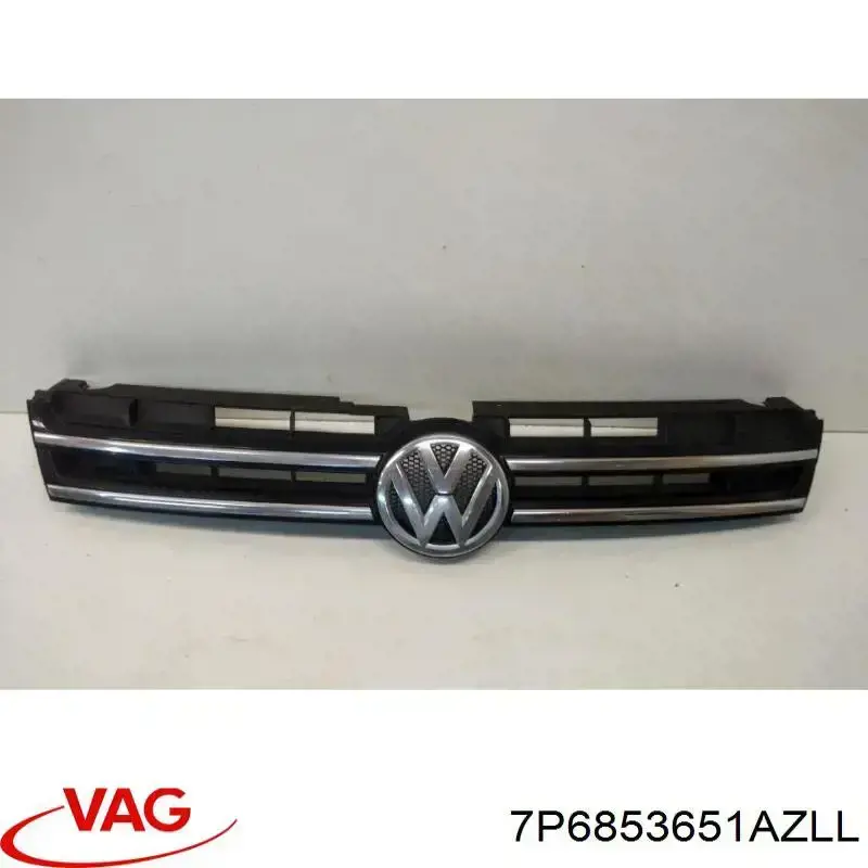 Compre 7P6853651AZLL VAG Grelha do radiador