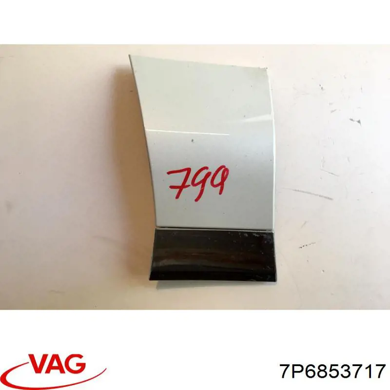 Compre 7P6853717G VAG Expansor (placa sobreposta) de arco do pára-lama dianteiro esquerdo
