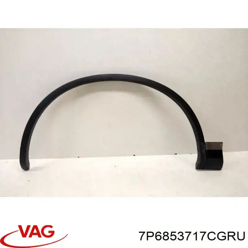 Expansor (placa sobreposta) de arco do pára-lama dianteiro esquerdo VAG 7P6853717CGRU preço, a partir de 103,98 USD