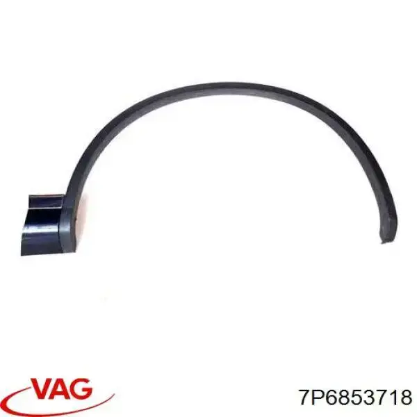 Compre 7P6853718GGRU VAG Expansor (placa sobreposta) de arco do pára-lama dianteiro direito