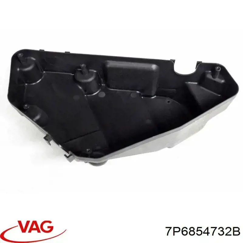 Compre 7P6854732B9B9 VAG Expansor (placa sobreposta) de arco do pára-lama dianteiro direito