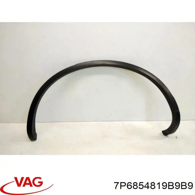 Expansor esquerdo (placa sobreposta) de arco do pára-lama traseiro VAG 7P6854819B9B9 preço, a partir de 113,29 USD