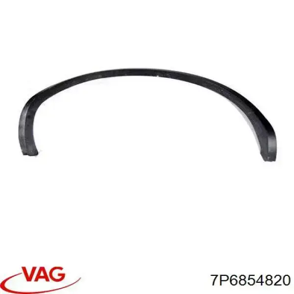 Expansor direito (placa sobreposta) de arco do pára-lama traseiro VAG 7P6854820 preço, a partir de 80,34 USD