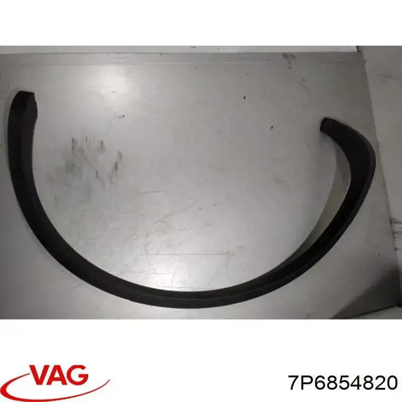 Compre 7P6854820 VAG Expansor direito (placa sobreposta) de arco do pára-lama traseiro