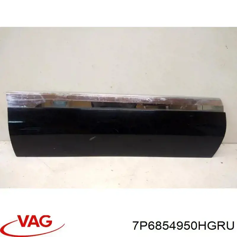 7P6854950HGRU VAG Placa sobreposta da porta traseira direita