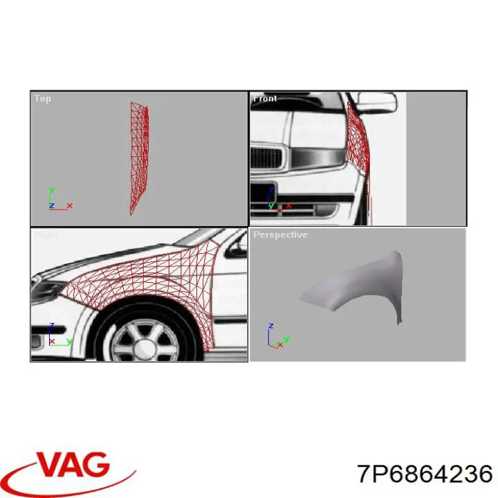  VAG 7P6864236 preço, a partir de 124,35 USD