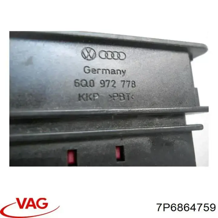 Compre 7P6864759 VAG Isolamento contra o ruído do painel de motores