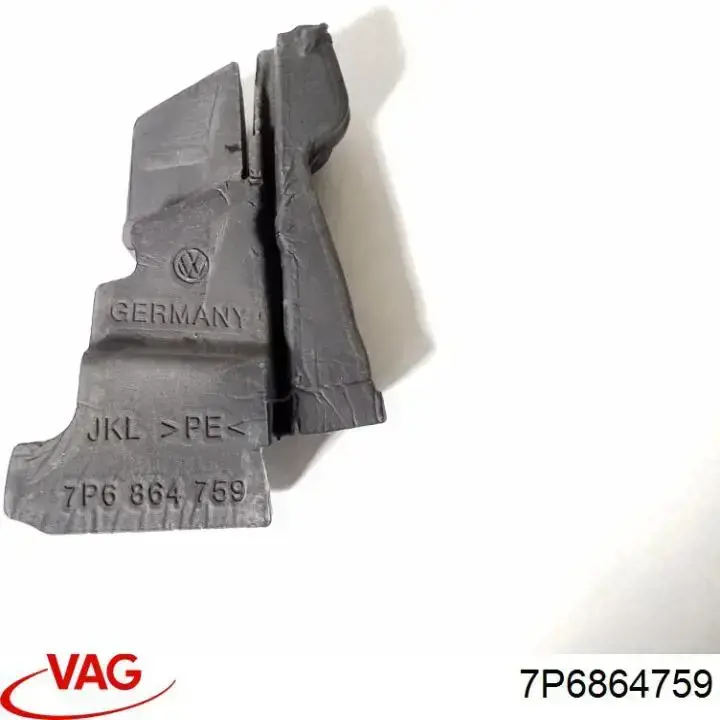 Isolamento contra o ruído do painel de motores VAG 7P6864759 preço, a partir de 64,54 USD